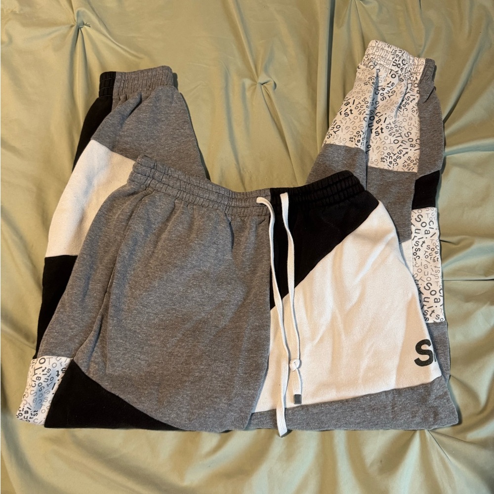 Stylish Patchwork Joggers